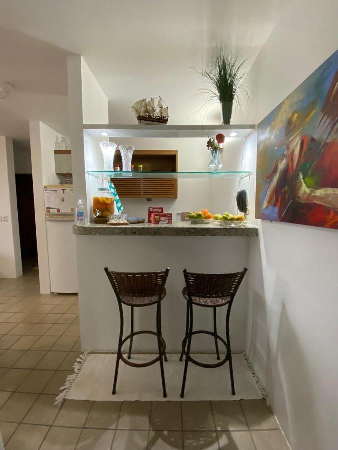 Apartamento Com Vista Para O Mar Maceio  Bagian luar foto