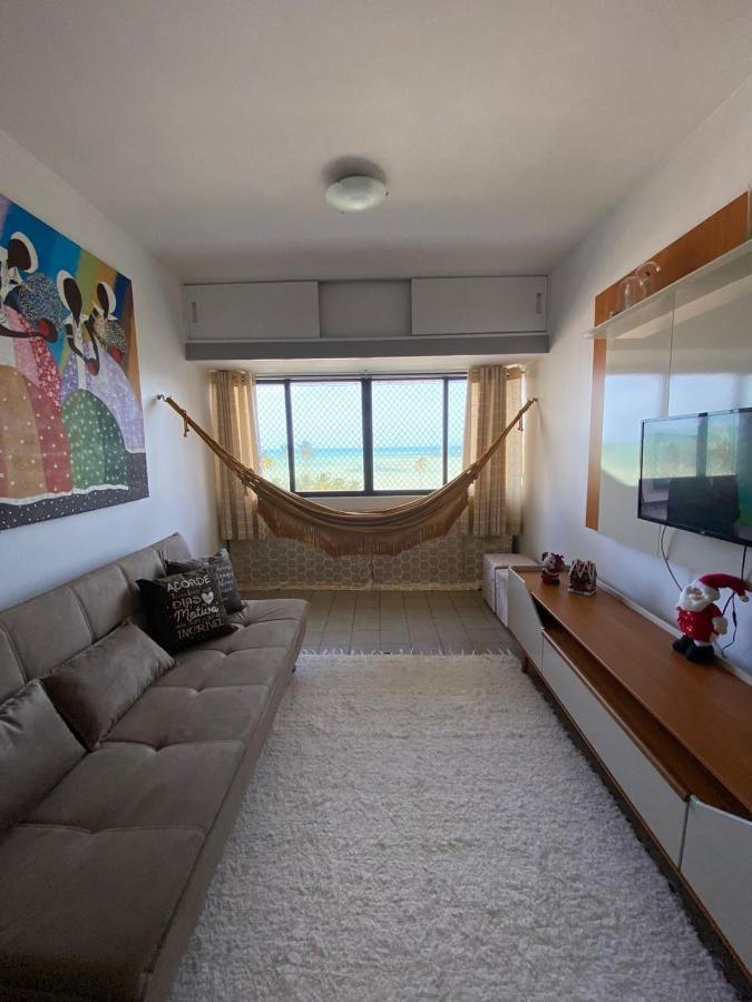 Apartamento Com Vista Para O Mar Maceio  Bagian luar foto